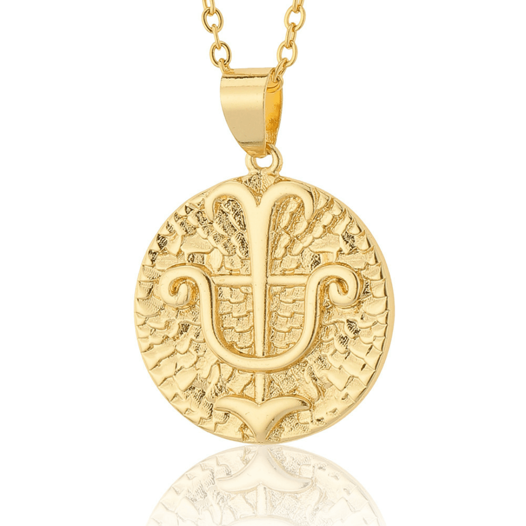 18K Gold Astrology Sign Necklaces